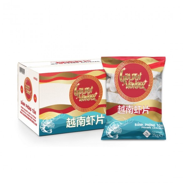 Prawn Crackers Golden Wonder Viet (6x2kg)